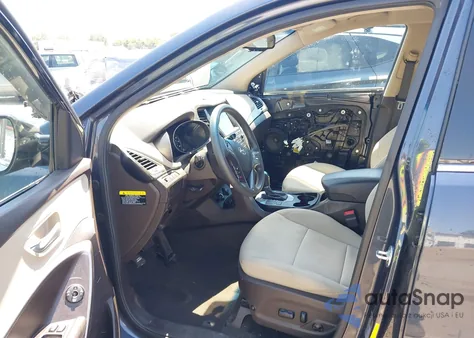 2017 Hyundai Santa Fe Sport 2.4L из США, поврежденный, VIN 5NMZU3LB1HH006055